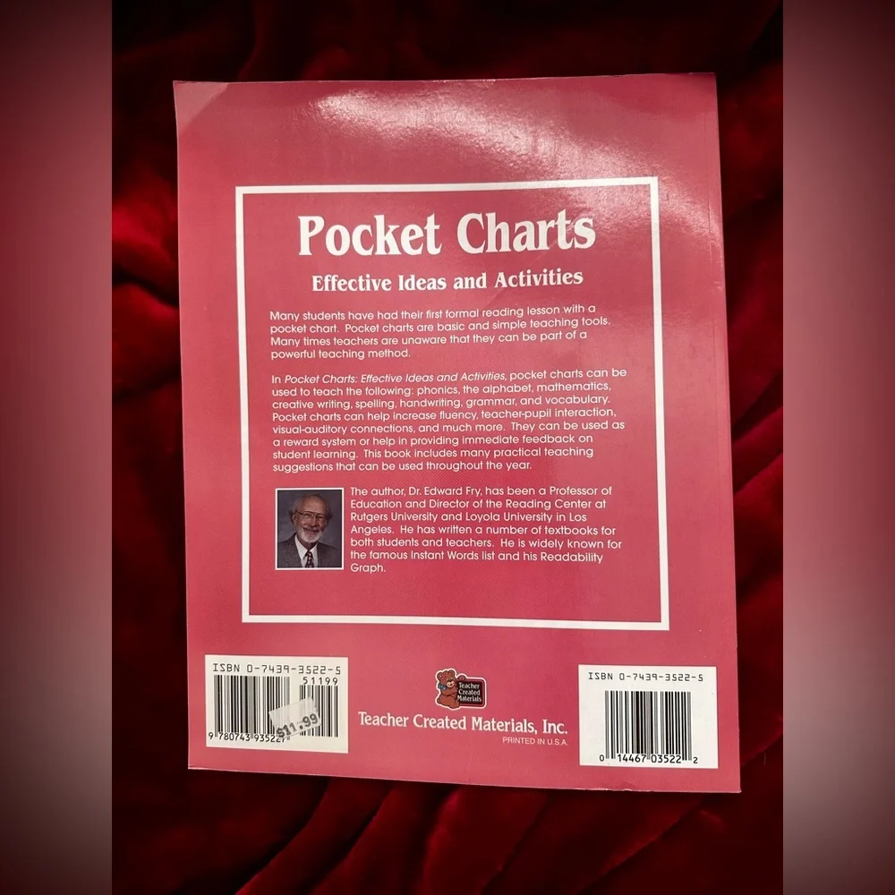 Pocket charts book K-4